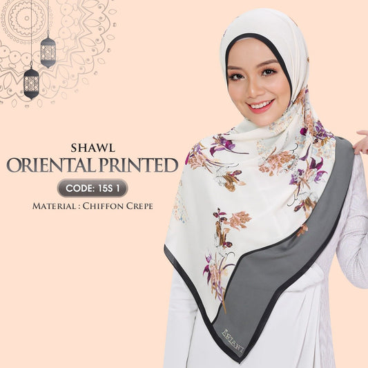 Ariani Shawl Oriental Printed Collection