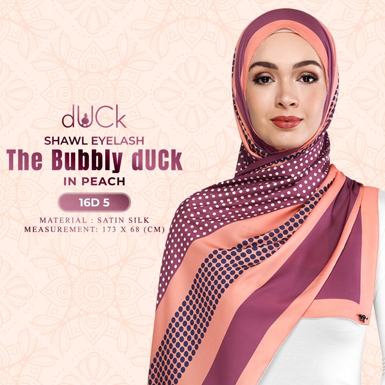 The Bubbly dUCk Shawl Collection