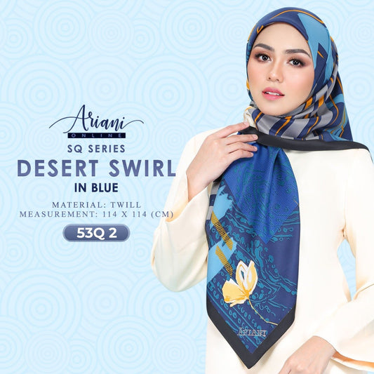 Ariani Desert Swirl Printed SQ Collection