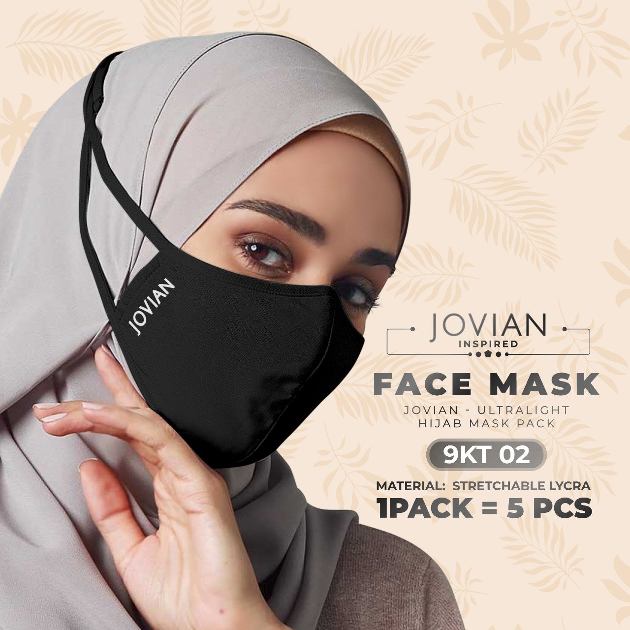 Jovian Face Mask Diamond New Collection RM5
