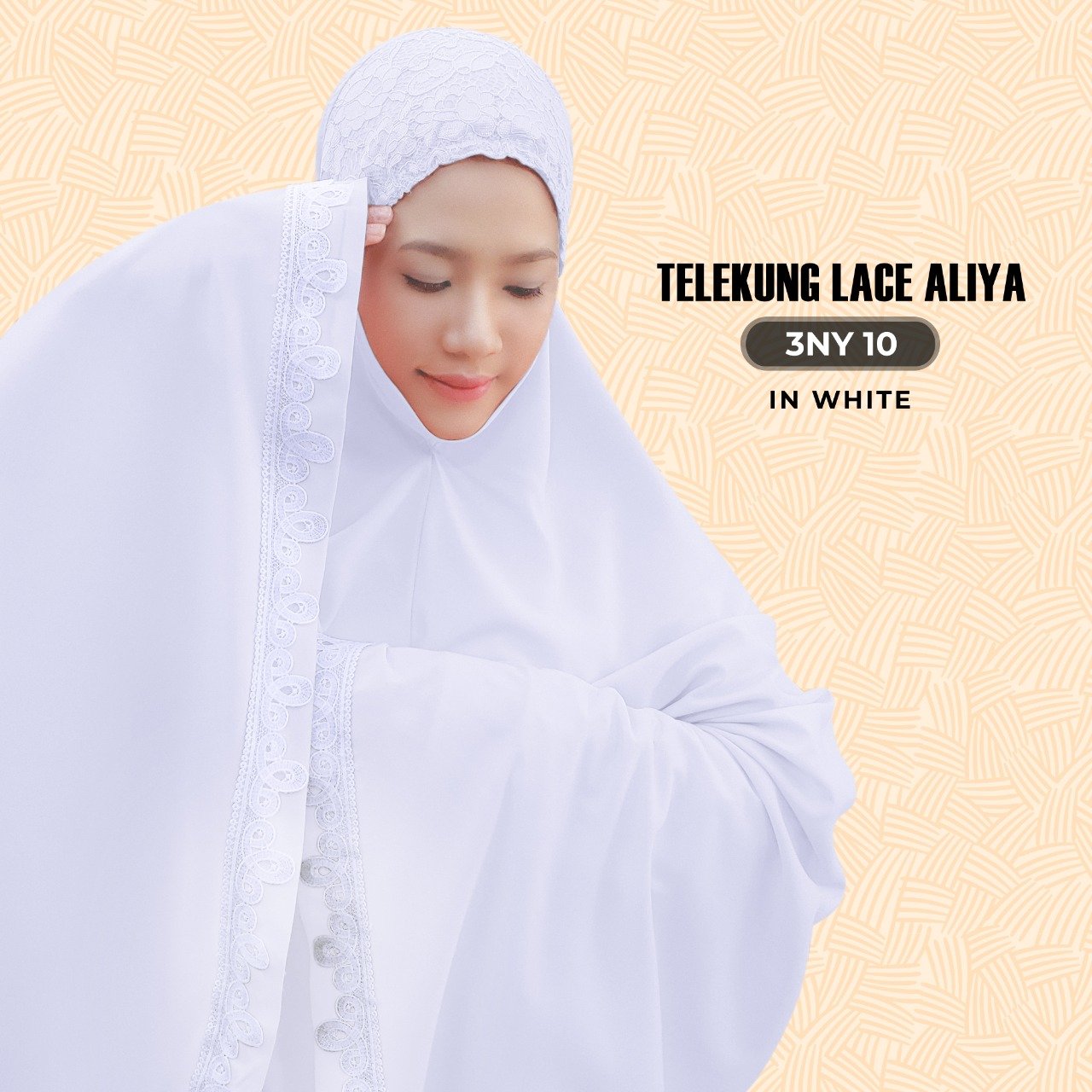 SARONY Telekung Lace Aliya Collection RM29
