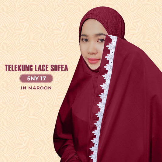 SARONY Telekung Lace Sofea Collection RM29