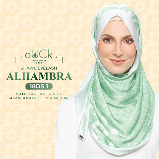 The dUCk Alhambra Shawl Eyelash Collection RM14