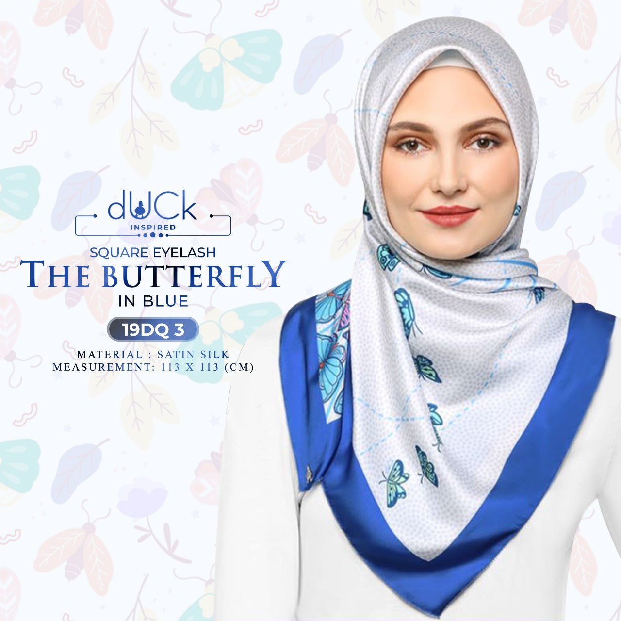 The dUCk Butterfly Square Eyelash Collection RM14