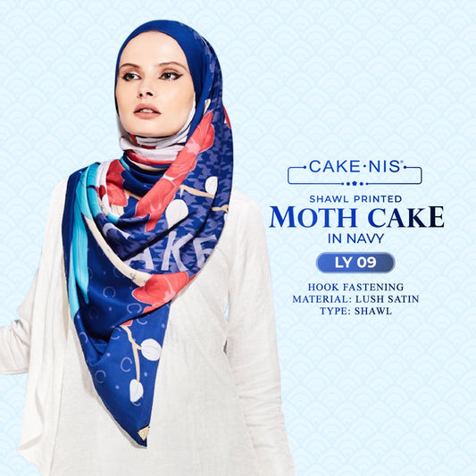 Cakenis Moth Cake Shawl Collection RM14