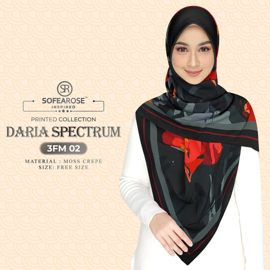 Sofearose Printed Daria Spectrum Bawal Express Instant Collection 2.0